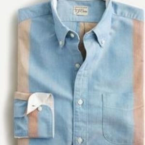 J. Crew Slim Untucked cotton oxford shirt